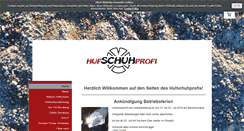 Desktop Screenshot of hufschuhprofi.at